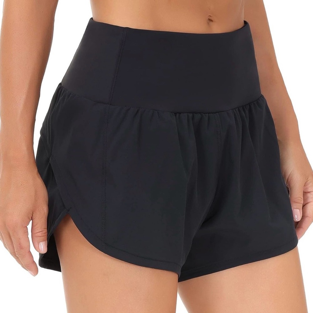 THE GYM PEOPLE Women’s High Waisted Running Shorts